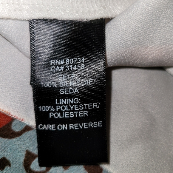 Beautiful dress with zebra print accent - Picture 8 of 10